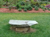 Custom Stone Bench