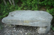 Custom Stone Bench