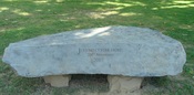 Custom Stone Bench