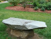 Custom Stone Bench