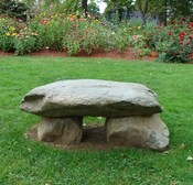 Custom Stone Bench